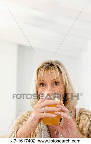 Stock Image - Senior woman. Fotosearch