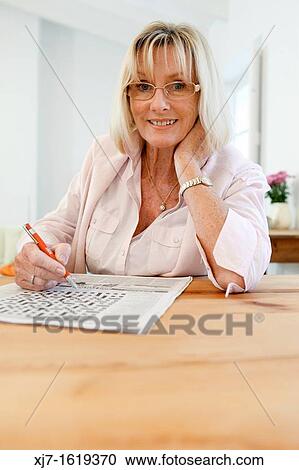 Senior woman View Large Photo Image Stock Image - Senior woman. Fotosearch