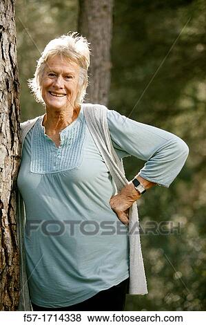 Senior woman View Large Photo Image Stock Photo - Senior woman. Fotosearch