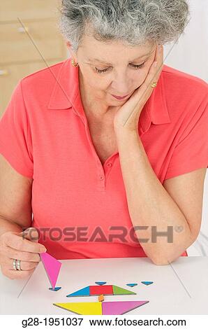 Senior woman View Large Photo Image Stock Photo - Senior woman. Fotosearch