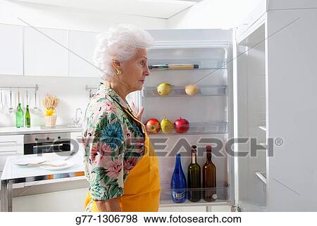 Senior woman View Large Photo Image Stock Photo - Senior woman. Fotosearch
