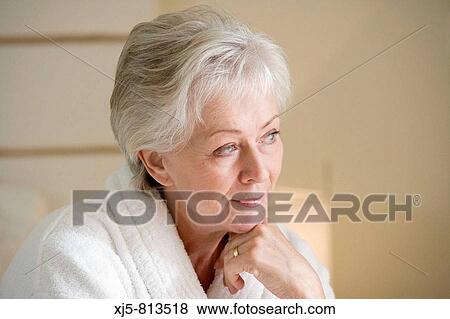 Stock Photo - Senior woman. Fotosearch