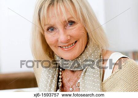 Senior woman View Large Photo Image Stock Photo - Senior woman. Fotosearch
