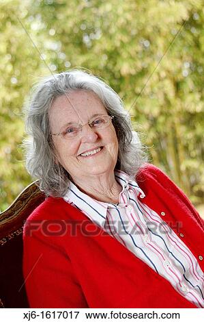 Stock Photo - Senior woman. Fotosearch