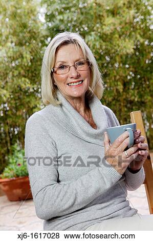 Senior woman View Large Photo Image Stock Photo - Senior woman. Fotosearch