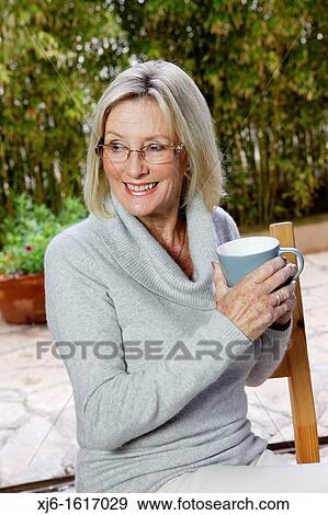 Senior woman View Large Photo Image Stock Photo - Senior woman. Fotosearch
