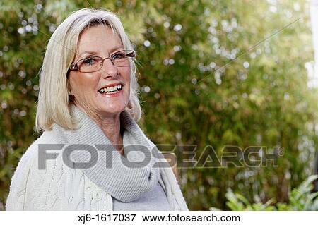 Stock Photo - Senior woman. Fotosearch
