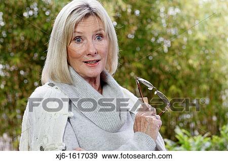 Senior woman View Large Photo Image Stock Photo - Senior woman. Fotosearch