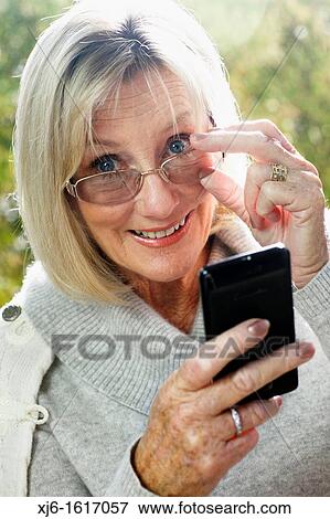 Senior woman View Large Photo Image Stock Photo - Senior woman. Fotosearch