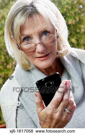 Senior woman View Large Photo Image Stock Photo - Senior woman. Fotosearch