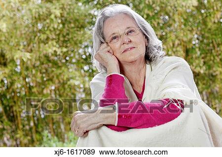 Stock Photo - Senior woman. Fotosearch
