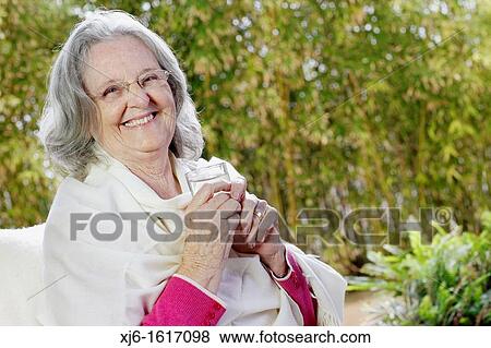 Senior woman View Large Photo Image Stock Photo - Senior woman. Fotosearch