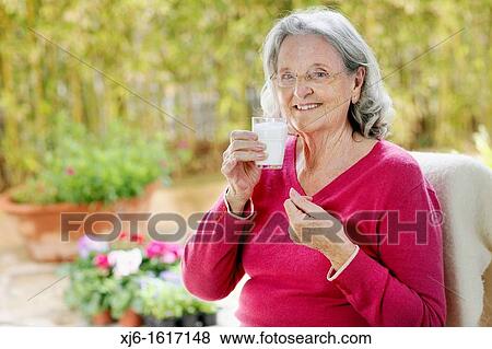 Senior woman View Large Photo Image Stock Photo - Senior woman. Fotosearch