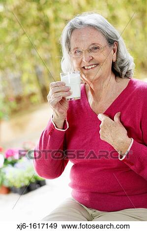 Senior woman View Large Photo Image Stock Photo - Senior woman. Fotosearch