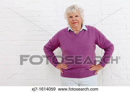 Senior woman View Large Photo Image Stock Photo - Senior woman. Fotosearch