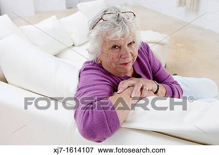 Senior woman View Large Photo Image Stock Photo - Senior woman. Fotosearch