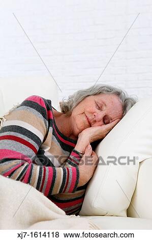 Stock Photo - Senior woman. Fotosearch