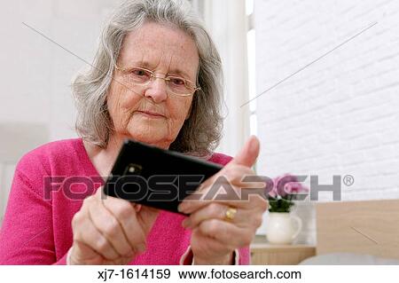 Senior woman View Large Photo Image Stock Photo - Senior woman. Fotosearch