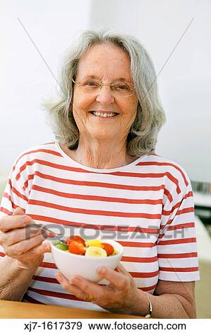 Senior woman View Large Photo Image Stock Photo - Senior woman. Fotosearch