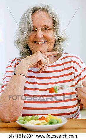 Senior woman View Large Photo Image Stock Photo - Senior woman. Fotosearch