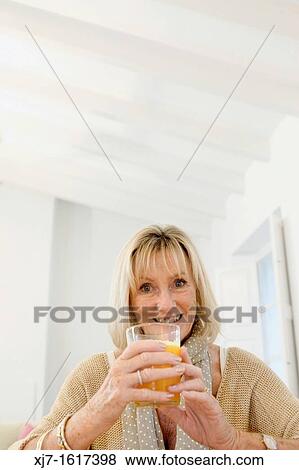 Senior woman View Large Photo Image Stock Photo - Senior woman. Fotosearch