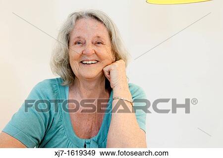 Senior woman View Large Photo Image Stock Photo - Senior woman. Fotosearch