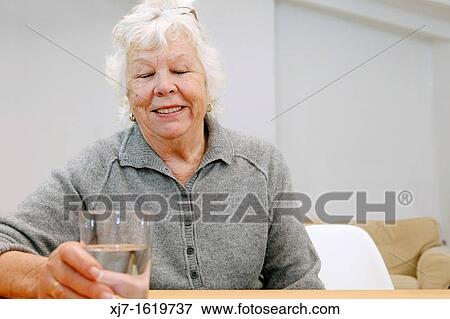 Senior woman View Large Photo Image Stock Photo - Senior woman. Fotosearch