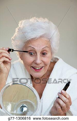Senior woman View Large Photo Image Stock Photograph - Senior woman. Fotosearch