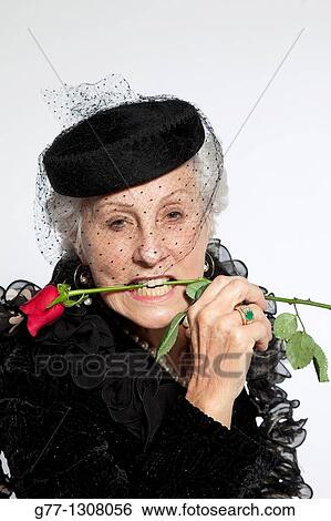 Senior woman View Large Photo Image Stock Photograph - Senior woman. Fotosearch