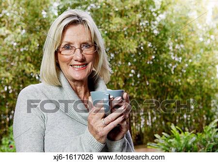 Stock Photograph - Senior woman. Fotosearch