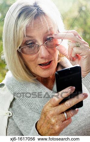 Stock Photograph - Senior woman. Fotosearch