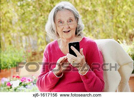 Senior woman View Large Photo Image Stock Photograph - Senior woman. Fotosearch