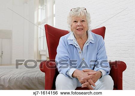 Senior woman View Large Photo Image Stock Photograph - Senior woman. Fotosearch