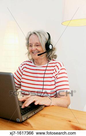Senior woman View Large Photo Image Stock Photograph - Senior woman. Fotosearch