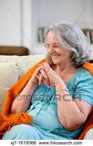 Stock Photograph - Senior woman. Fotosearch