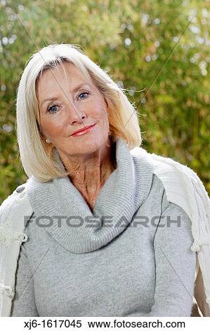 Stock Photography - Senior woman. Fotosearch