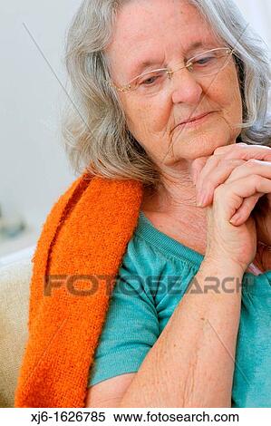 Stock Photography - Senior woman. Fotosearch