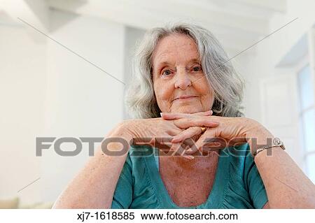 Stock Photography - Senior woman. Fotosearch