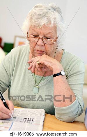 Senior woman View Large Photo Image Stock Photography - Senior woman. Fotosearch