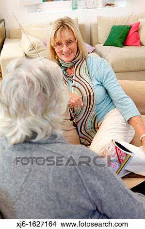 Picture - Senior women. Fotosearch