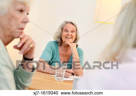Senior women View Large Photo Image Stock Image - Senior women. Fotosearch