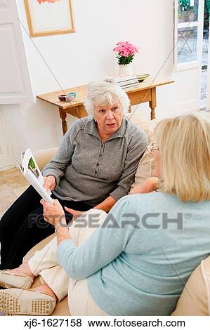 Senior women View Large Photo Image Stock Photo - Senior women. Fotosearch