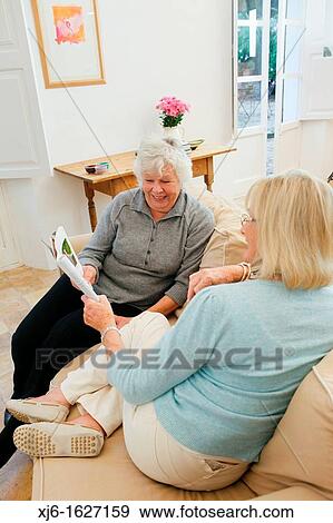 Senior women View Large Photo Image Stock Photo - Senior women. Fotosearch
