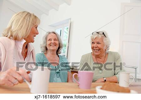 Senior women View Large Photo Image Stock Photo - Senior women. Fotosearch