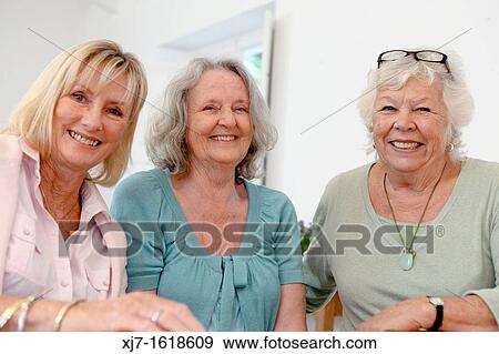 Senior women View Large Photo Image Stock Photo - Senior women. Fotosearch