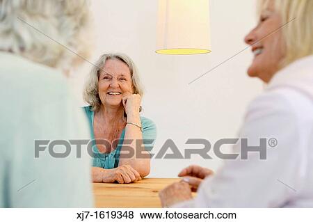 Senior women View Large Photo Image Stock Photo - Senior women. Fotosearch