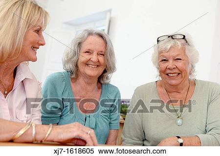 Senior women View Large Photo Image Stock Photography - Senior women. Fotosearch