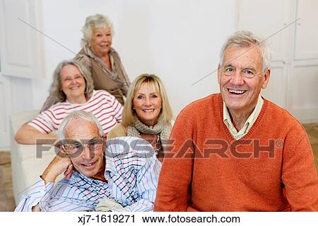 Stock Image - Seniors. Fotosearch