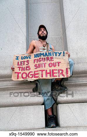 September 30, 2011, Downtown Manhattan, One Police Plaza near City Hall, Occupy Wall Street is an ongoing series of demonstrations in New York City, protesting against social and economic inequality View Large Photo Image Stock Image - September 30, 2011, Downtown Manhattan, One Police Plaza near City Hall, Occupy Wall Street is an ongoing series of demonstrations in New York City, protesting against social and economic inequality. Fotosearch