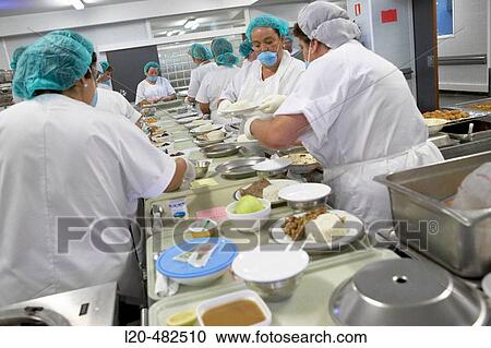 Serving line, kitchen. Hospital Universitario Gran Canaria Doctor Negrin, Las Palmas de Gran Canaria. Canary Islands, Spain View Large Photo Image Stock Image - Serving line, kitchen. Hospital Universitario Gran Canaria Doctor Negrin, Las Palmas de Gran Canaria. Canary Islands, Spain. Fotosearch